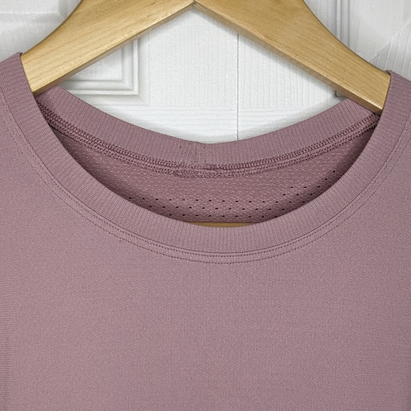 Lululemon Train to Be Short Sleeve - Pink - Size S - Picture 6 of 7